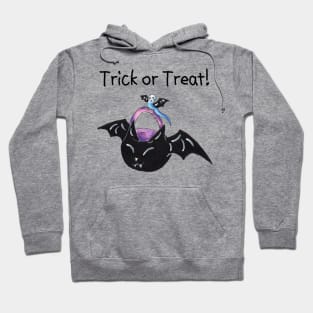 Blue Trick or Keet (With Text) Hoodie